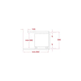 Microondas Integrable con Grill ML 8220 BIS L FBK 22 L Teka