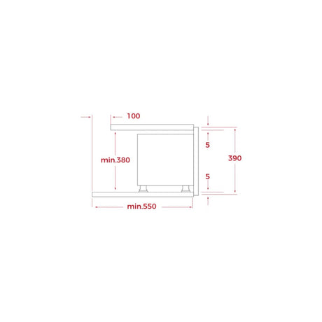 Microondas Integrable con Grill ML 8220 BIS L FBK 22 L Teka