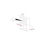Microondas Integrable con Grill ML 8220 BIS L FBK 22 L Teka