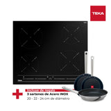Encimera de Inducción Multislider IBC 64010 MSS Teka + Juego de Sartenes