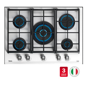 Encimera Urban Colors Teka Cristal Gas GZC 75330 XBB WH