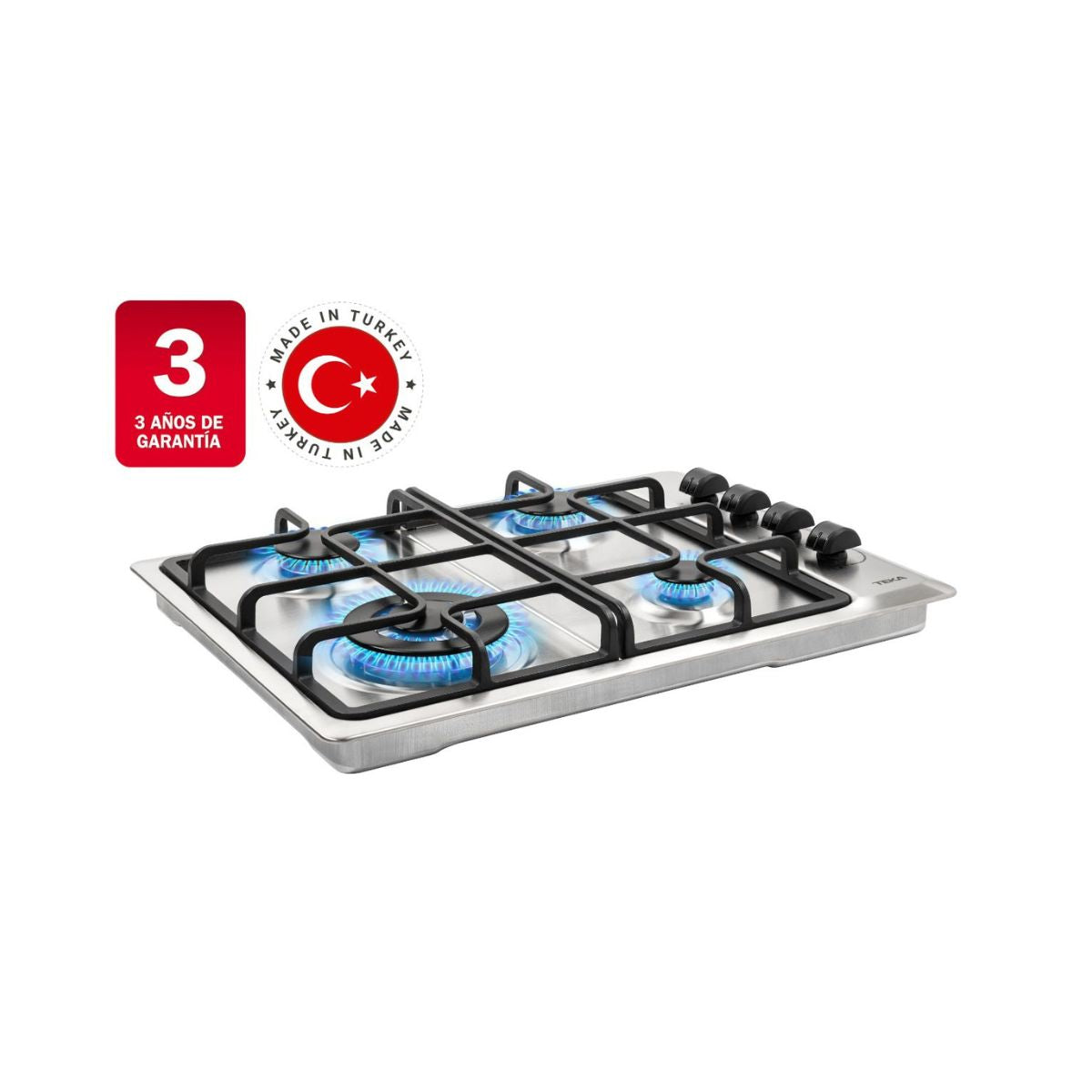 Encimera a Gas HLX 541 Inox Teka