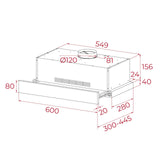 Campana PLR-6320 MCS IX Inox - Teka