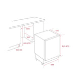 Mini Freezer Integrable RSF 41160 BU Teka
