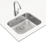 Lavaplatos Bajo cubierta BE 50.40 MAX BW Inox Teka