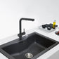 Grifería Active Plus Caño Extraíble Negro Franke