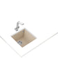 Lavaplatos Square 40.40 TG Granito Teka
