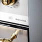 Cocina 5Q Dolcevita Acciaio Satinato con Horno Eléctrico 94 L 90 cm Lofra