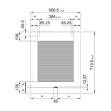 Vinoteca Integrable Maris FMA 36 WCR BK 36 Botellas Franke