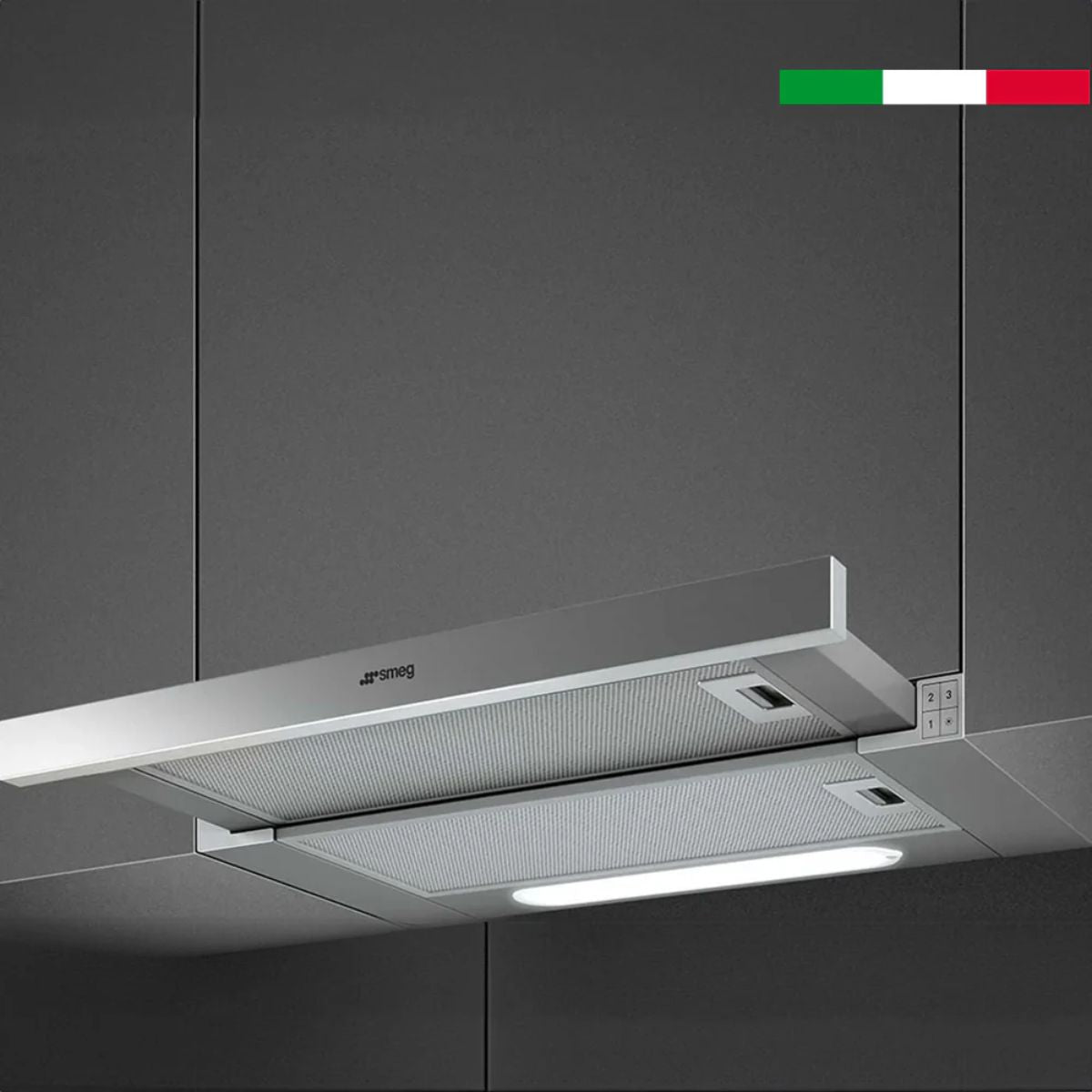 Campana Extraible 60 cm  KSET62E Smeg