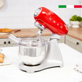 Batidora Stand Mixer 800 W SMF02PGEU Retro Smeg