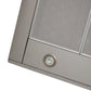 Campana Decorativa Isla 90 cm KI90XE Acero Inox Smeg