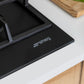 Encimera a Gas 75 cm 5 Quemadores Matt Black PX375LMB SMEG