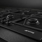 Encimera a Gas 75 cm 5 Quemadores Matt Black PX375LMB SMEG