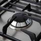 Cocina a Gas 5 Quemadores con Horno Eléctrico 94 L Dolcevita 90 cm Verde Lofra