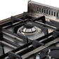 Cocina a Gas 5 Quemadores con Horno Eléctrico 94 L Dolcevita 90 cm Verde Lofra