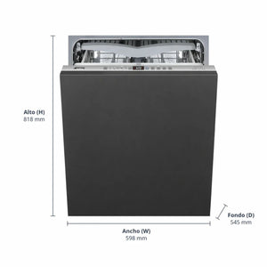 Lavavajillas Integrable 13 Cubiertos 60 cm STL5352C Smeg