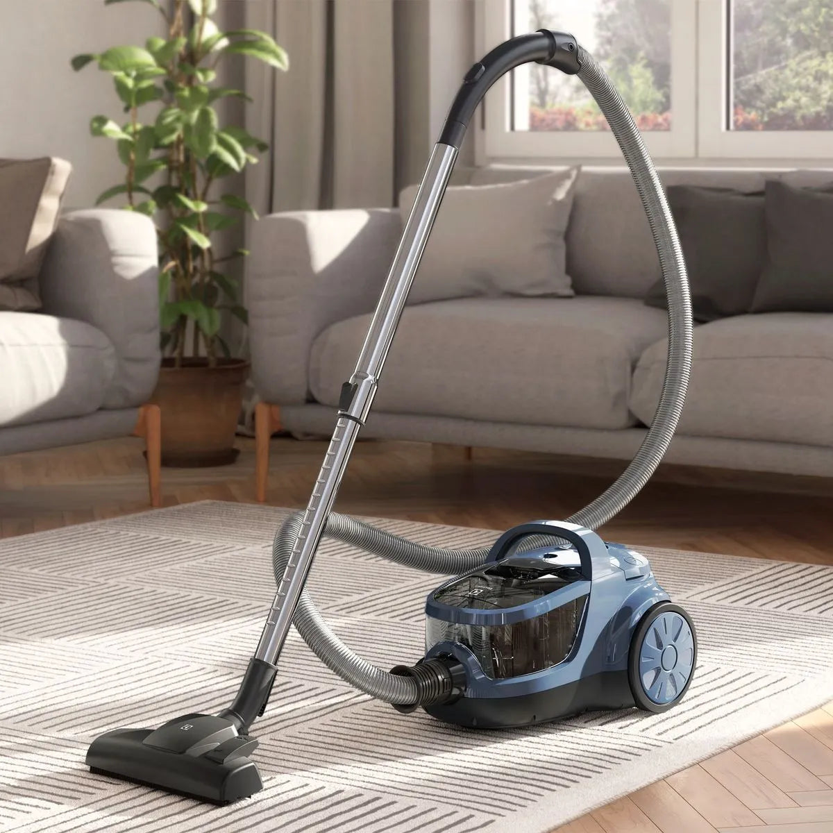 Aspiradora Sin Bolsa Electrolux Ciclónica 2000W Filtro HEPA Experience EasyBox BGL40 Azul
