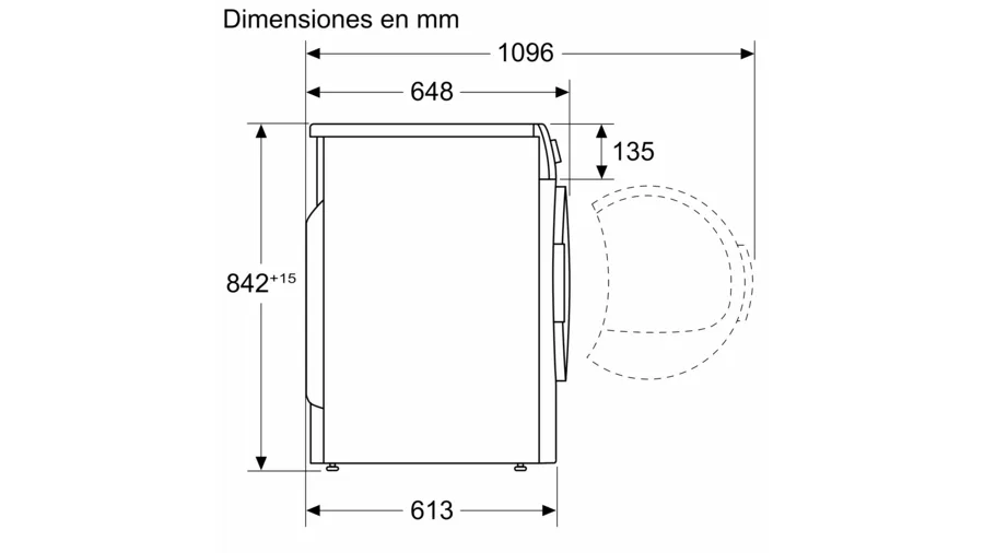 Secadora de Condensación 9 Kg WPG2410XCL Inox Bosch