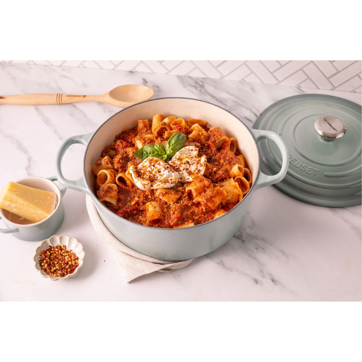 Cocotte Redonda Sea Salt Le Creuset