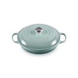 Cacerola Baja 30 cm Sea Salt Le Creuset