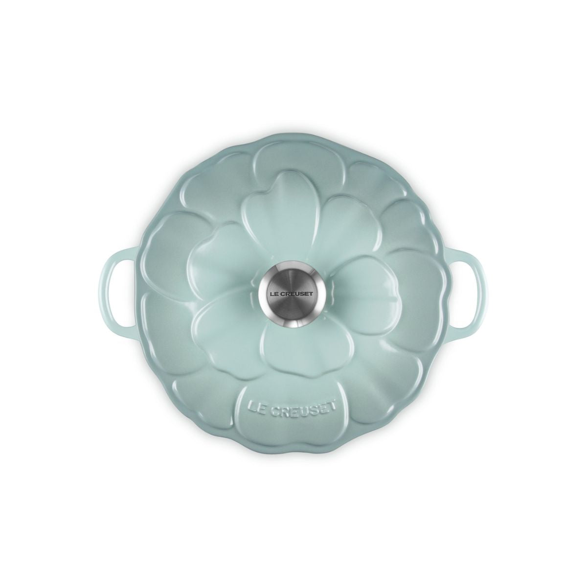 Cocotte Baja Pétalos 26 cm Sea Salt Le Creuset