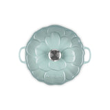 Cocotte Baja Pétalos 26 cm Sea Salt Le Creuset