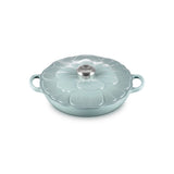 Cocotte Baja Pétalos 26 cm Sea Salt Le Creuset