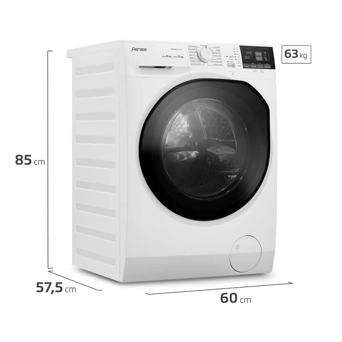 Lavadora‑Secadora Perfect Care 8WD 8 kg-5 kg Fensa