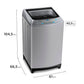 Lavadora Automática Premium Care 18SZ 18 kg Fensa