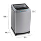 Lavadora Automática Premium Care 20SZ 20 kg Fensa