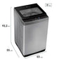 Lavadora Automática Premium Care 9,5SZ 9,5 kg Fensa