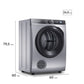 Secadora Automática Premium Care Pro 9D 9 kg Fensa