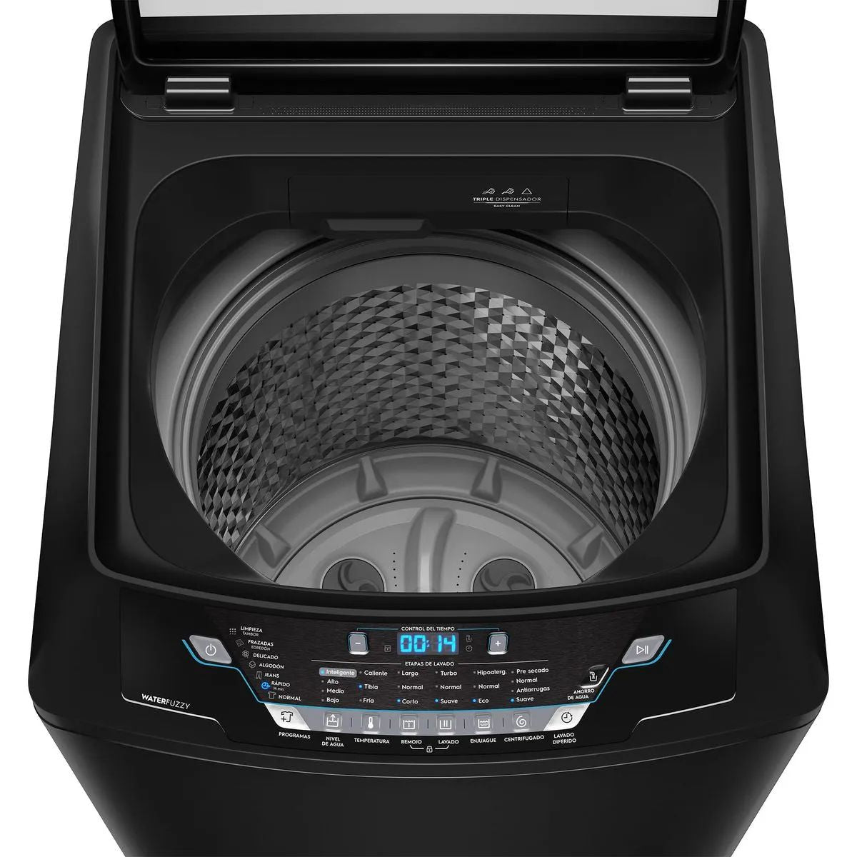 Lavadora Automática Premium Care 18 Black 18 kg Fensa
