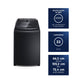 Lavadora Carga Superior 22 kg Negra Electrolux LS22Y
