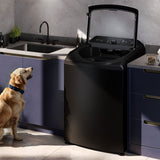 Lavadora Carga Superior 21 kg Negra Electrolux LEB21