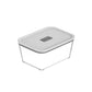 Contenedor Hermético de Vidrio Fresh Lock Blanco OU