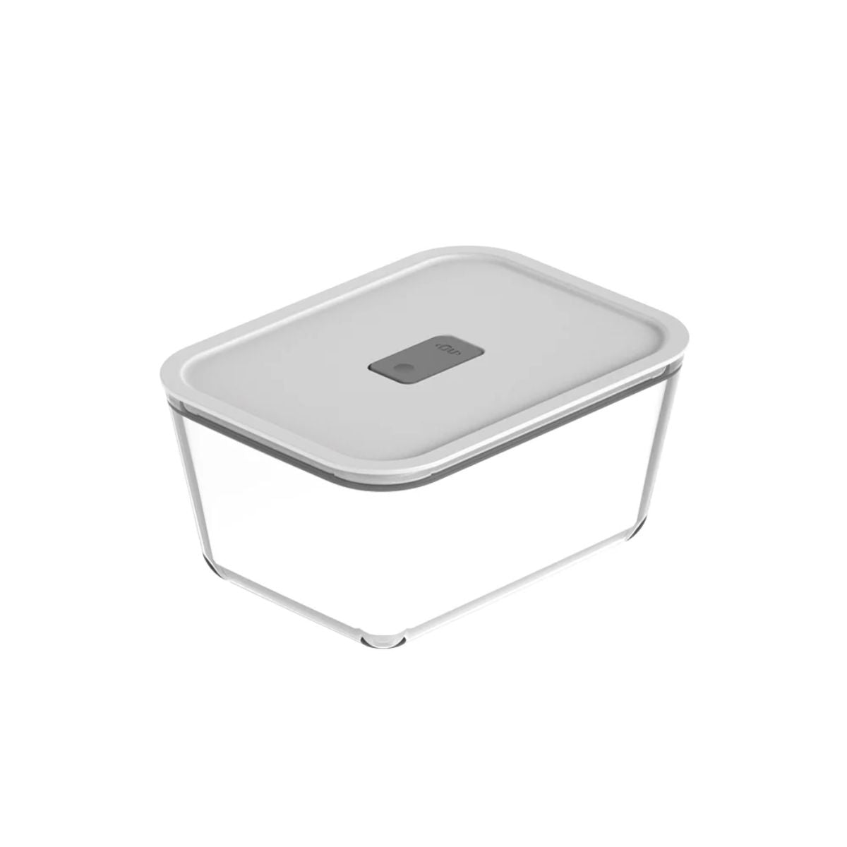 Contenedor Hermético de Vidrio Fresh Lock Blanco OU