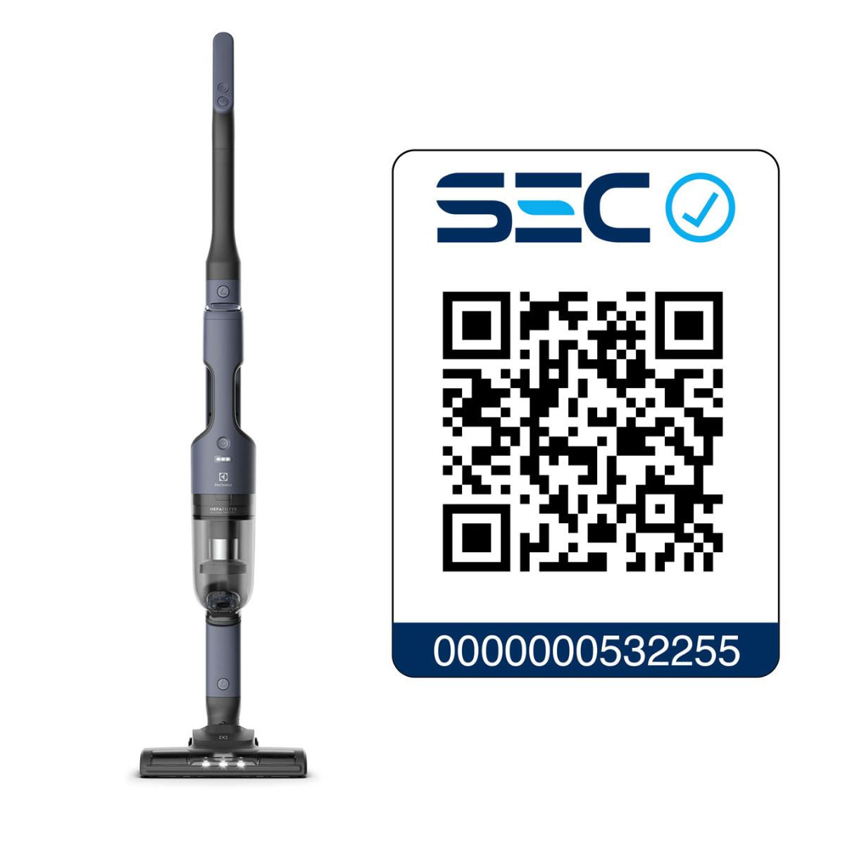 Aspiradora Vertical Inalámbrica Efficient ERG019 Electrolux