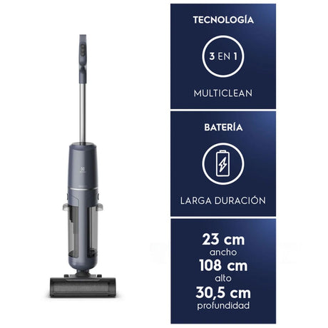 Aspiradora Mopa Inalámbrica 3 en 1 EMC2500 Electrolux