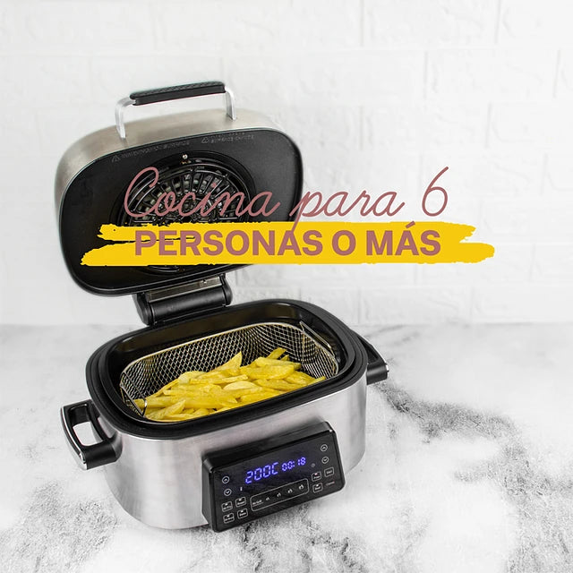 Parrilla Freidora de Aire Air Fryer Grill 6 L EasyWays