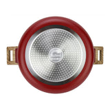 Batería de Cocina de Aluminio Forjado 7 Piezas Antiadherente Eco Cerámico Biella Fantuzzi