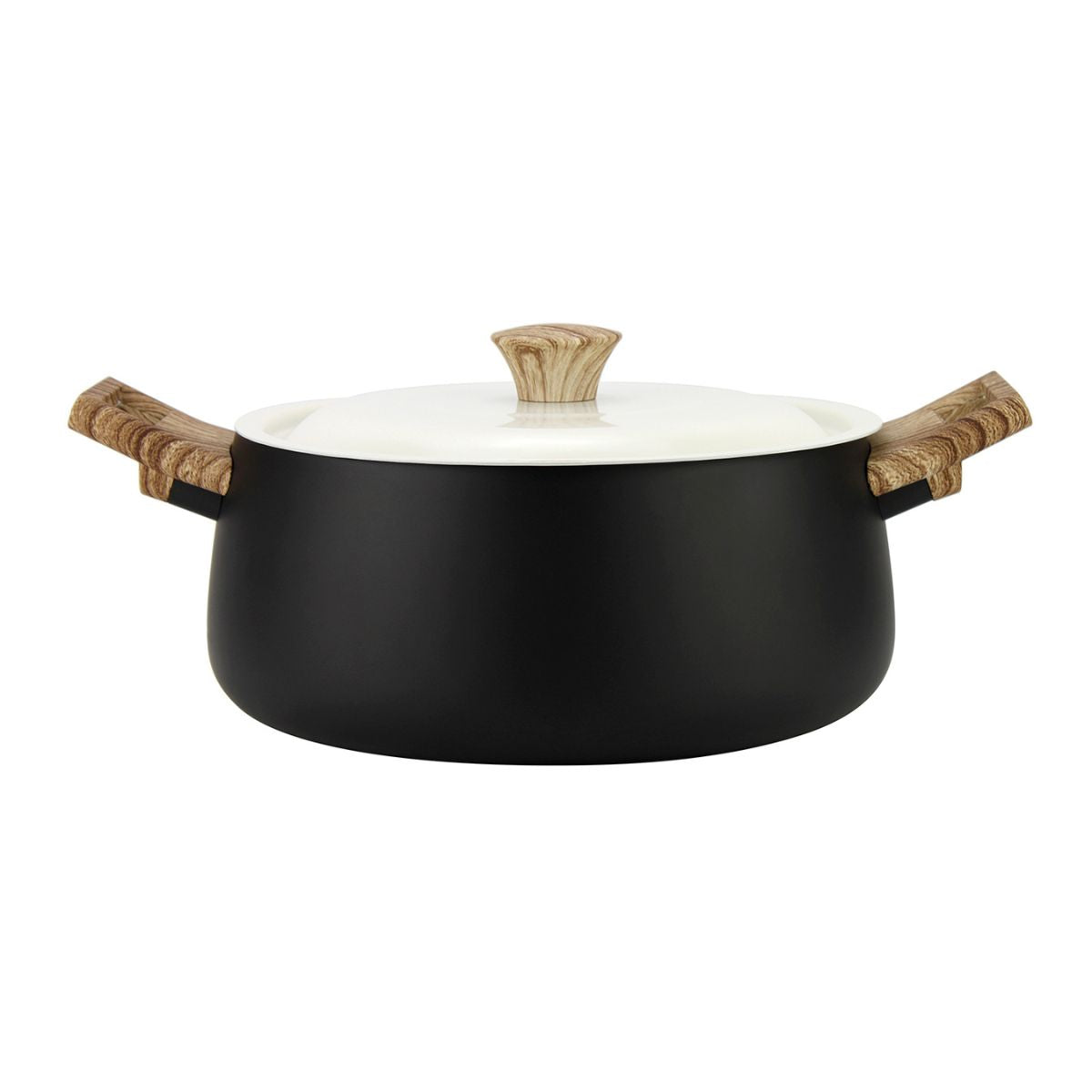 Batería de Cocina de Aluminio Forjado 7 Piezas Antiadherente Eco Cerámico Biella Fantuzzi