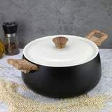 Batería de Cocina de Aluminio Forjado 7 Piezas Antiadherente Eco Cerámico Biella Fantuzzi