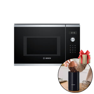 Microondas con Grill 25 Lts Serie 6 BEL554MS0 Bosch + Molinillo de Café TSM6A013B