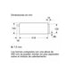 Cajón Calienta Platos Serie 8 BIC7101B1 Bosch
