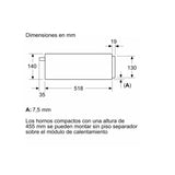 Cajón Calienta Platos BIC7101B1 Bosch
