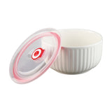 Set de 6 Bowls de Porcelana con Tapa Hermética Fantuzzi