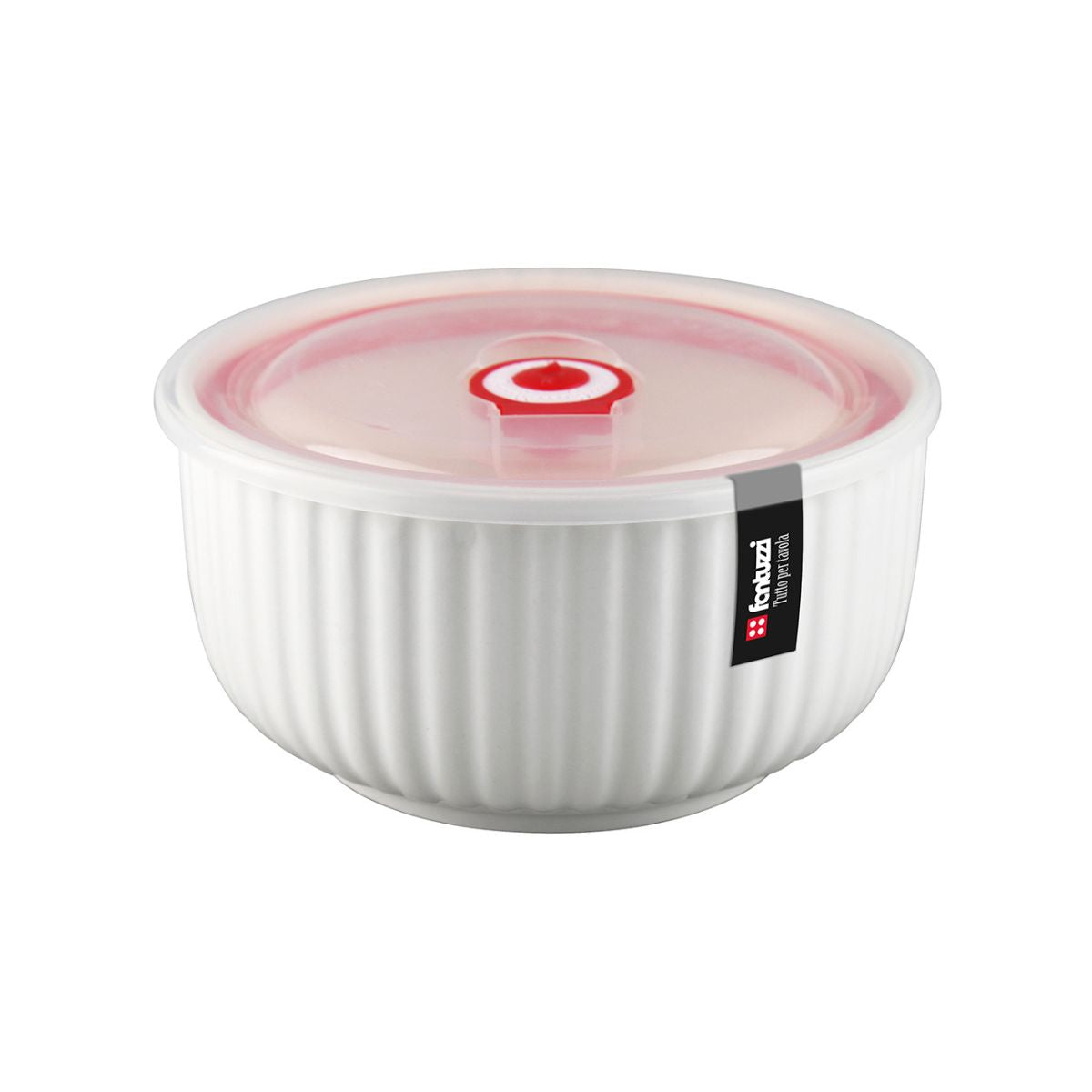 Set de 6 Bowls de Porcelana con Tapa Hermética Fantuzzi