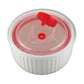 Set de 4 Bowls de Porcelana con Tapa Hermética Fantuzzi